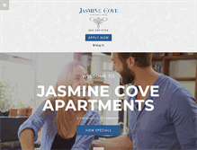 Tablet Screenshot of jasminecoveapthomes.com